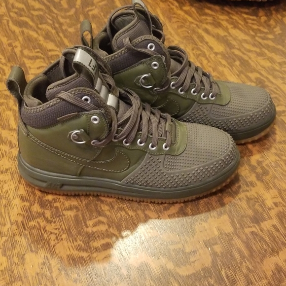 lunar force 1 duckboot olive green